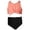 Pink, variant on Girls Two Piece Swimsuits Bikini Set Solid Color Swimsuits Cute Summer Swimsuits Tween Bathing Suits 13-14 Years