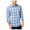 Blue - granadasky, variant on Club Room Mens Plaid Button Up Shirt, Blue, Small