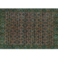 thumbnail image 1 of Ahgly Company Indoor Rectangle Abstract Light Blue Modern Area Rugs, 8' x 12', 1 of 4