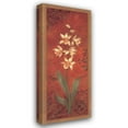 thumbnail image 1 of Pamela Gladding 10x18 Gallery Wrapped Canvas Wall Art Titled - Cymbidium, 1 of 4