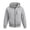 Gray, variant on Zimjoy Men's Zipped Hoodies Jackets Long Sleeve Hoodies for Men with Zipper Casual Lightweight Winter Jacket with Hood Black L
