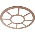 thumbnail image 2 of 40"OD x 14 1/2"ID x 3/8"T Grace Wood Fretwork Pierced Ceiling Medallion, Wood (Paint Grade), 2 of 3