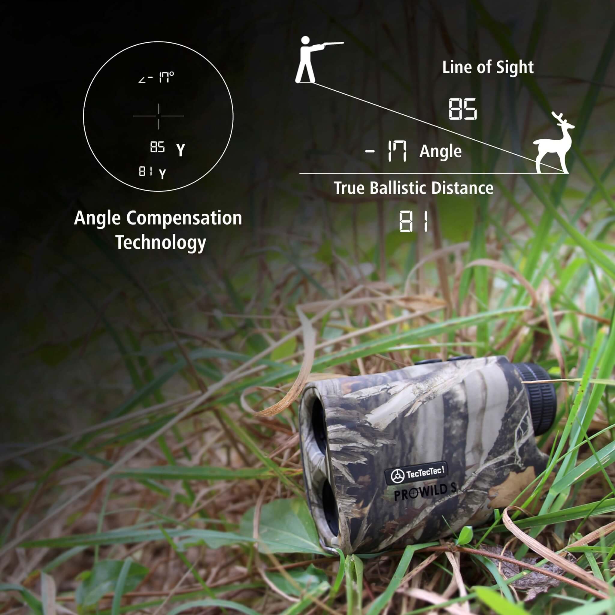TecTecTec ProwildS Hunting Rangefinder