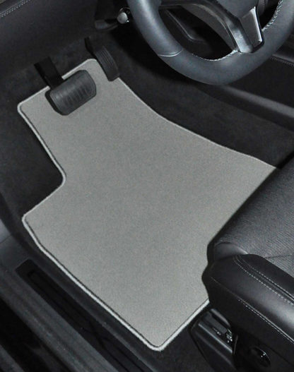GGBAILEY BMW X5 Grey Classic Carpet Car Mats / Floor Mats, Custom Fit for 2014, 2015, 2016, 2017, 2018, 2019, 2020, 2021 - Medium Trunk / Cargo Mat