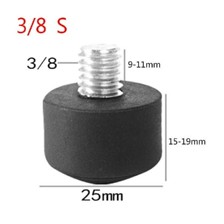 

TINYSOME Universal Anti-slip Rubber Foot Pad Feet Spike for Tripod Monopod 3/8 1/4 M8