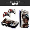 thumbnail image 1 of Adhesive Skin - Compatible for PS5 - Cover to customize the Console - Removable Vinyl Film - Matte Satin HD Quality (Disk,COD17), 1 of 1