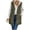 Army Green, variant on TQWQT Womens Reversible Long Vest Sleeveless Sherpa Fleece Jacket Zip Up Hooded Vest Warm Winter Coat Outwear with Pocket Army Green S