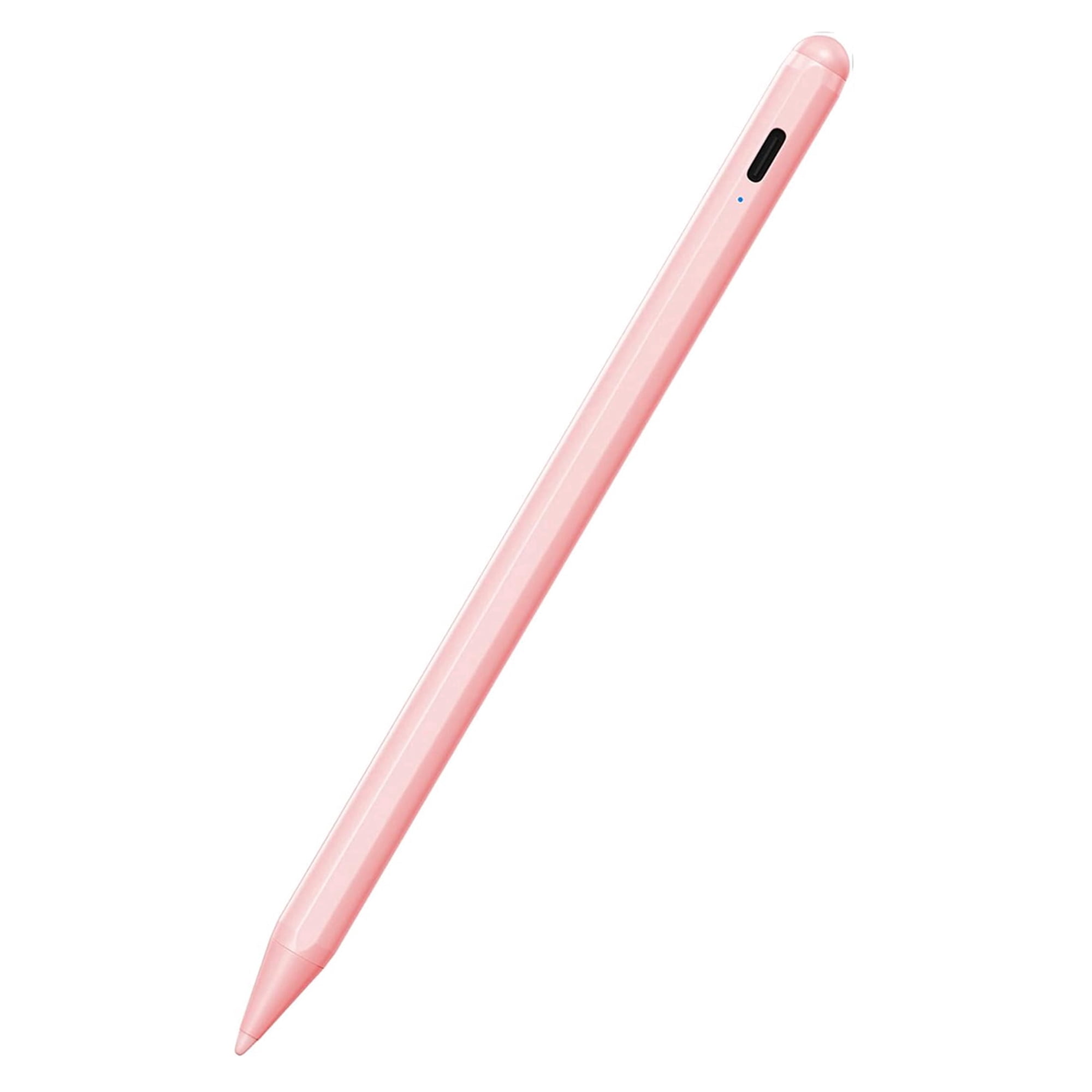 Stylus Pen for iPad 2018-2025 - Fast Charging Active Pencil with Palm Rejection, Tilt Sensitivity, Compatible with iPad 11th/10th Gen, Pro, Air, Mini - Pink
