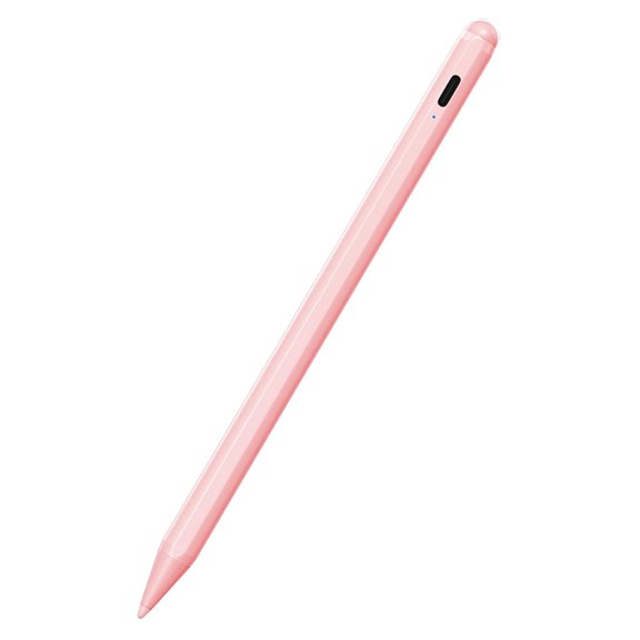 Stylus Pen for iPad 2018-2025 - Fast Charging Active Pencil with Palm Rejection, Tilt Sensitivity, Compatible with iPad 11th/10th Gen, Pro, Air, Mini - Pink