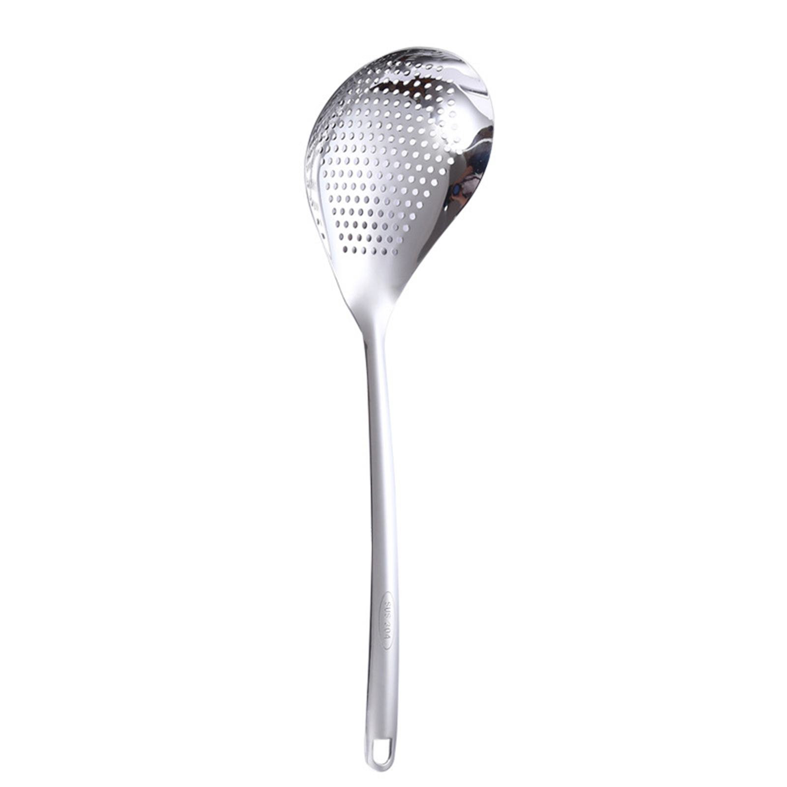 Kitchen Skimmer Spoon for Cooking Stainless Steel Slotted Spoon with