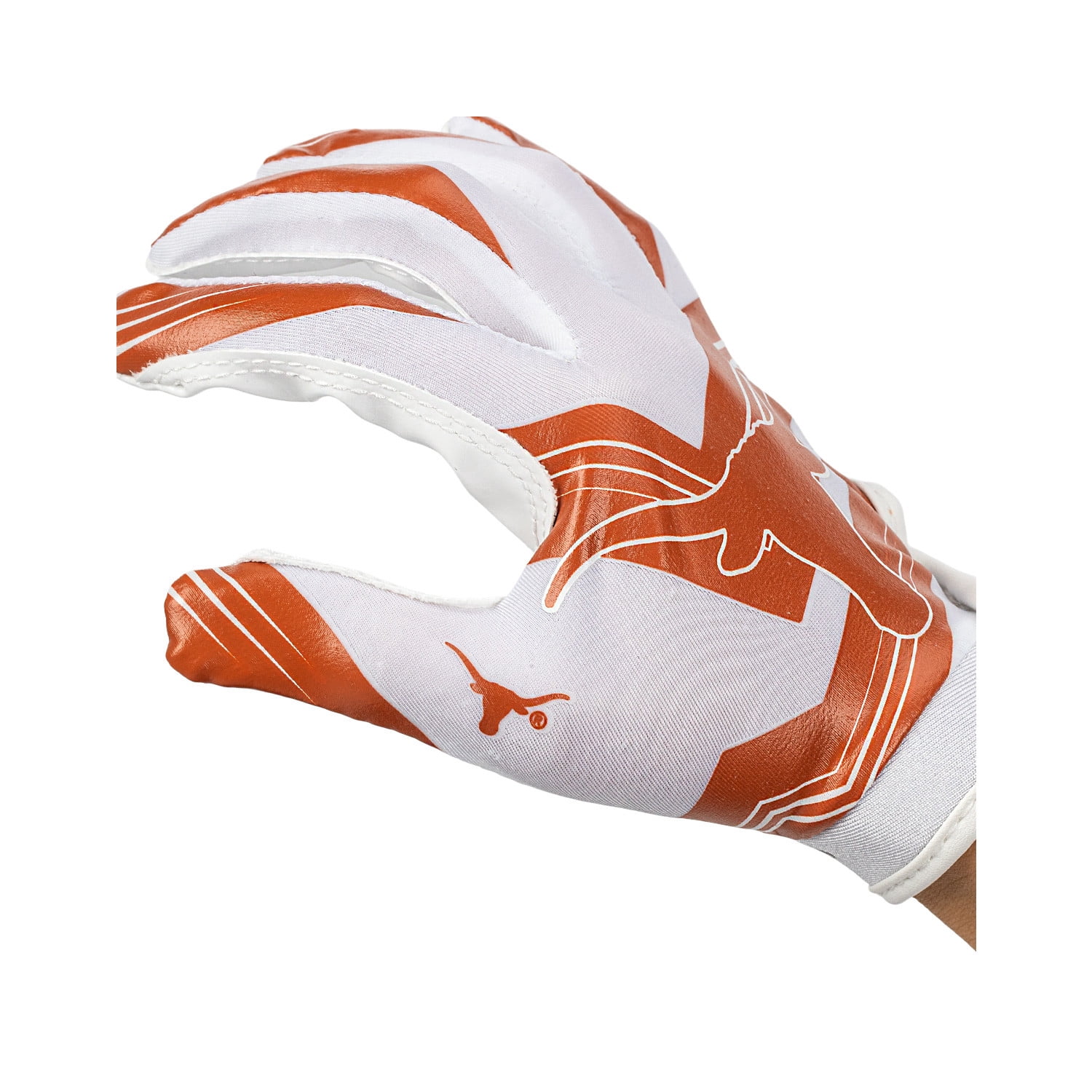 Franklin Sports Oklahoma State Cowboys Fußballhandschuhe Für Kinder (7–12 Jahre) - Offizielle NCAA-Handschuhe Mit Silikonhandfläche