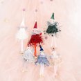 thumbnail image 2 of Adornos de ángel de Navidad, colgante de muñeca de plumas de ángel, decoración de árbol de Navidad, decoración colgante, colgante de ángel de peluche de Navidad, muñeca linda para niños para Navidad, kaili Sencillez, 2 of 5