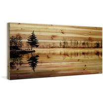 Parvez Taj Chanannes Pinewood Wall Art, 20" x 40"