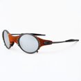 thumbnail image 2 of Unisex Polarized Cycling Sunglasses Retro Colorful Alloy Frame Glass Lenses, 2 of 6