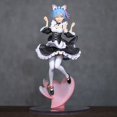 thumbnail image 1 of Figura de Anime Re ZERO de 23cm, nueva vida en otro mundo, Sexy, oreja de gato Rem Figura de acción Rem/Ram, modelo de muñeca, Juguetes Gong Bohan LED, 1 of 1