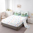 thumbnail image 3 of Erosebridal Happy Camping Bedding Sets King Size, Camper RV Accessories Comforter Sets with Sheets, Reversible 7pcs, 3 of 5