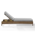 thumbnail image 3 of Crosley Furniture Bradenton Wicker / Rattan Outdoor Chaise Lounge in Brown, 3 of 5