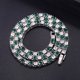 thumbnail image 1 of Nuevo collar de pulsera de tenis Iced Out de 4MM, cadena de tenis para hombres, joyería de Hip-Hop de moda para mujeres, gargantilla de cadena de regalo de 16/18/20/24/30 pulgadas Tan Jianjun unisex, 1 of 2