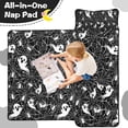 thumbnail image 4 of Ghost and Spider Web Halloween Pattern Toddler Nap Mats for Kids Preschool,50"x20" Sleeping Mat Bag or Kids,Toddler Sleeping Bag,Toddler Nap Mat or Daycare, 4 of 6