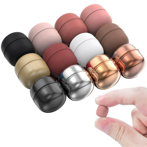 12 Pairs Strong Hijab Magnets Pinless Hijab Pins for Women, Multi Use Magnetic Pins for Hijab Scarf Shirts Dress and Clothes