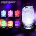 thumbnail image 5 of Posavasos LED para bebidas, posavasos con Sensor de gravedad ligero, almohadillas para bebidas para Bar Party Club, 5 of 5