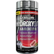 HYDROXYCUT Hardcore Weight Loss Capsules 60 ea (Pack of 2)
