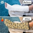 thumbnail image 7 of COEQINE Rooster Leg Cast Covers Sunflower Cast Sleeve for Foot Leg Protector Medium Machine Washable Cast Socks Cover Below The Knee Leg Cast Sleeve for Men & Women, 7 of 7