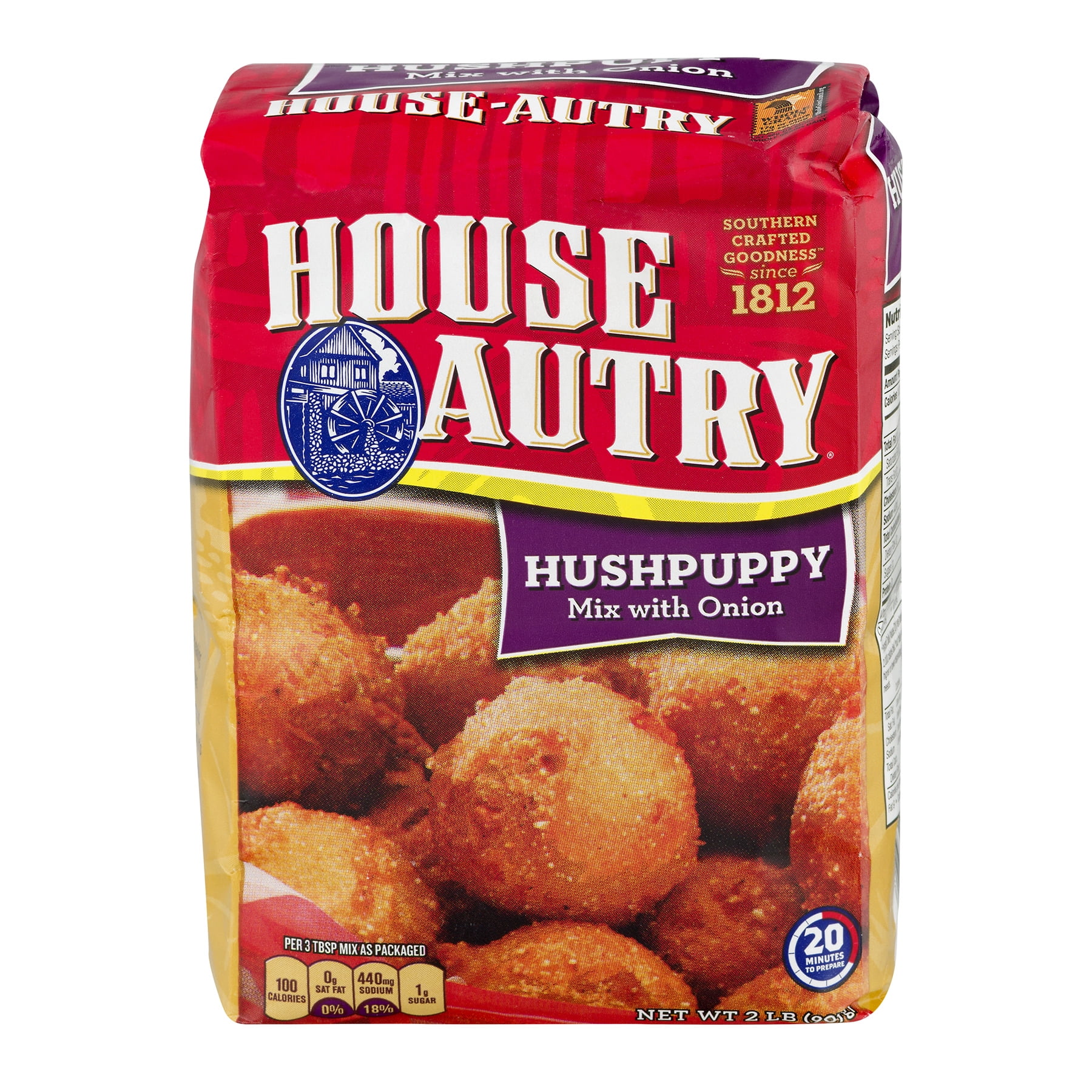House-Autry Hushpuppy Mix with Onion, 32 Oz