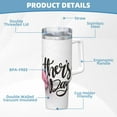 thumbnail image 5 of Fotbe Happy Mother's Day (3) Pattern 40oz Ice Bully With Handle And Straw Stainless Steel Vacuum Insulated Cup And 2 In 1 Straw Lid, 5 of 8