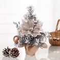 thumbnail image 1 of Ganfancp Mini Árbol de Navidad Árbol de Navidad de Sobremesa de 12 Pulgadas Decorado de Navidad Regalo Rebajas Hoy Liquidación 1X Árbol de Navidad, 1 of 7