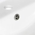 thumbnail image 1 of American Imaginations AI-21085 21 in. Rectangle Vee Series 3H8 in. Ceramic Vanity Top Set, White, 1 of 1