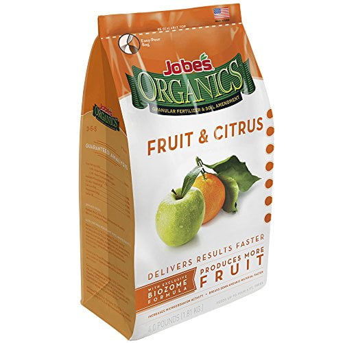 Jobe's Organics Fruit & Citrus Fertilizer with Biozome, 355 Organic