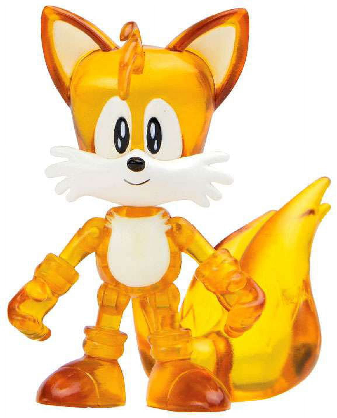 Sonic The Hedgehog Classic Tails 3 Action Figure Black White Deco