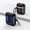 BigEyeFrog, variant on Duo Shield Secure Lock Designed For Apple AirPods Generation 1 & 2 With Hook, Blue/Black