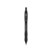 Profile Retractable Gel Pen Fine 0.5 mm, Black Ink, Translucent Black Barrel, Dozen