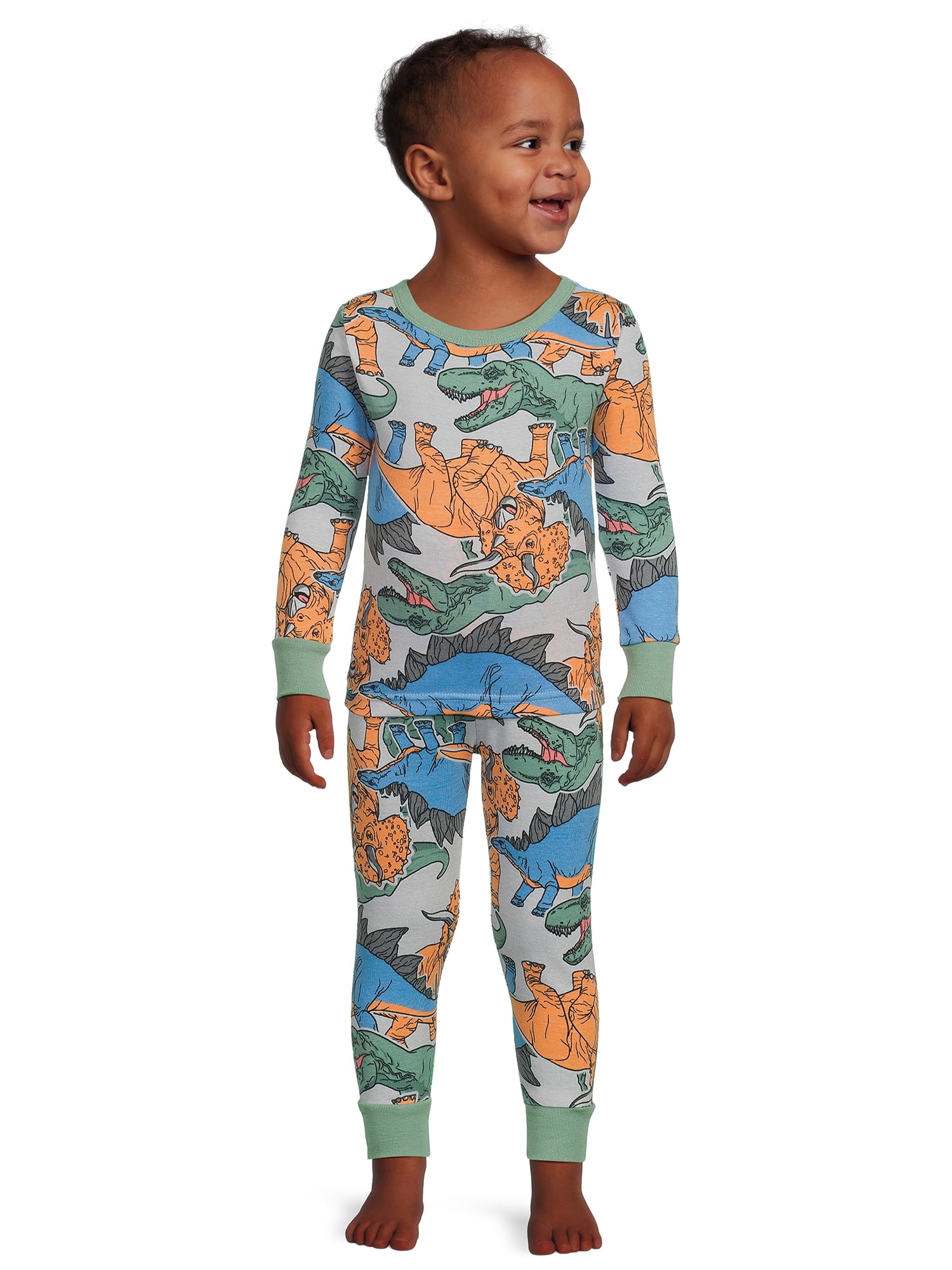 Character Snug Fit Pajamas Long Sleeve Pant Set, Sizes 12M-5T
