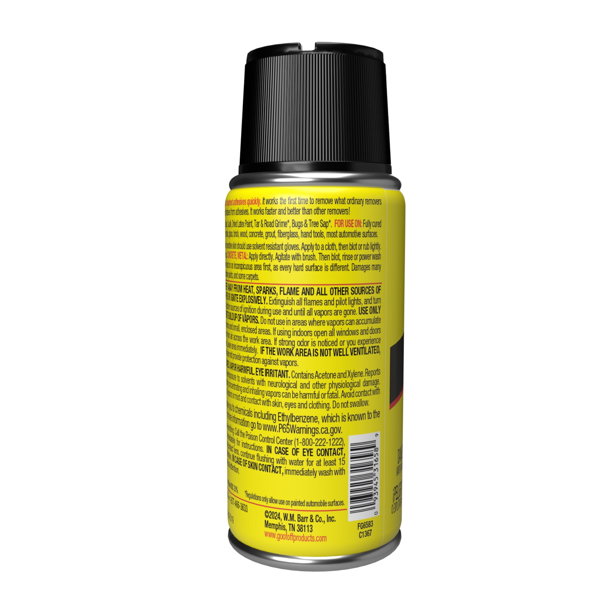 Goof Off Pro Remover Aerosol 3oz