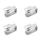 thumbnail image 1 of WORGEOUS 4 piezas de acero inoxidable pinza para mantel de cocina pinza para mantel de cocina para el hogar (estilo vajilla), 1 of 8
