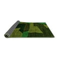 thumbnail image 2 of Ahgly Company Indoor Rectangle Oriental Green Modern Area Rugs, 6' x 9', 2 of 4