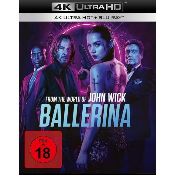 Ballerina - From the World of John Wick (4K Ultra HD) (  Blu-ray) (4K Ultra HD) Ana De Armas
