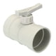 thumbnail image 1 of Uxcell 2.5" HVAC Duct Manual Volume Damper, PP Adjustment Flame Retardant Airflow Backdraft Damper Control Beige, 1 of 5
