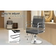 thumbnail image 2 of Hydraulic Barber Chair, Salon Chair for Hair Stylist, Heavy Duty Styling Chair with Height Adjustable, Shampoo Beauty Salon Chair Equipment Lorelo, 2 of 8