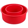thumbnail image 4 of Raindrops 2-Pack Non-Stick Silicone Round Cake Pans for Baking, Easy Release, Bakeware Set for Home Kitchen and Bakery Use, 4 of 7