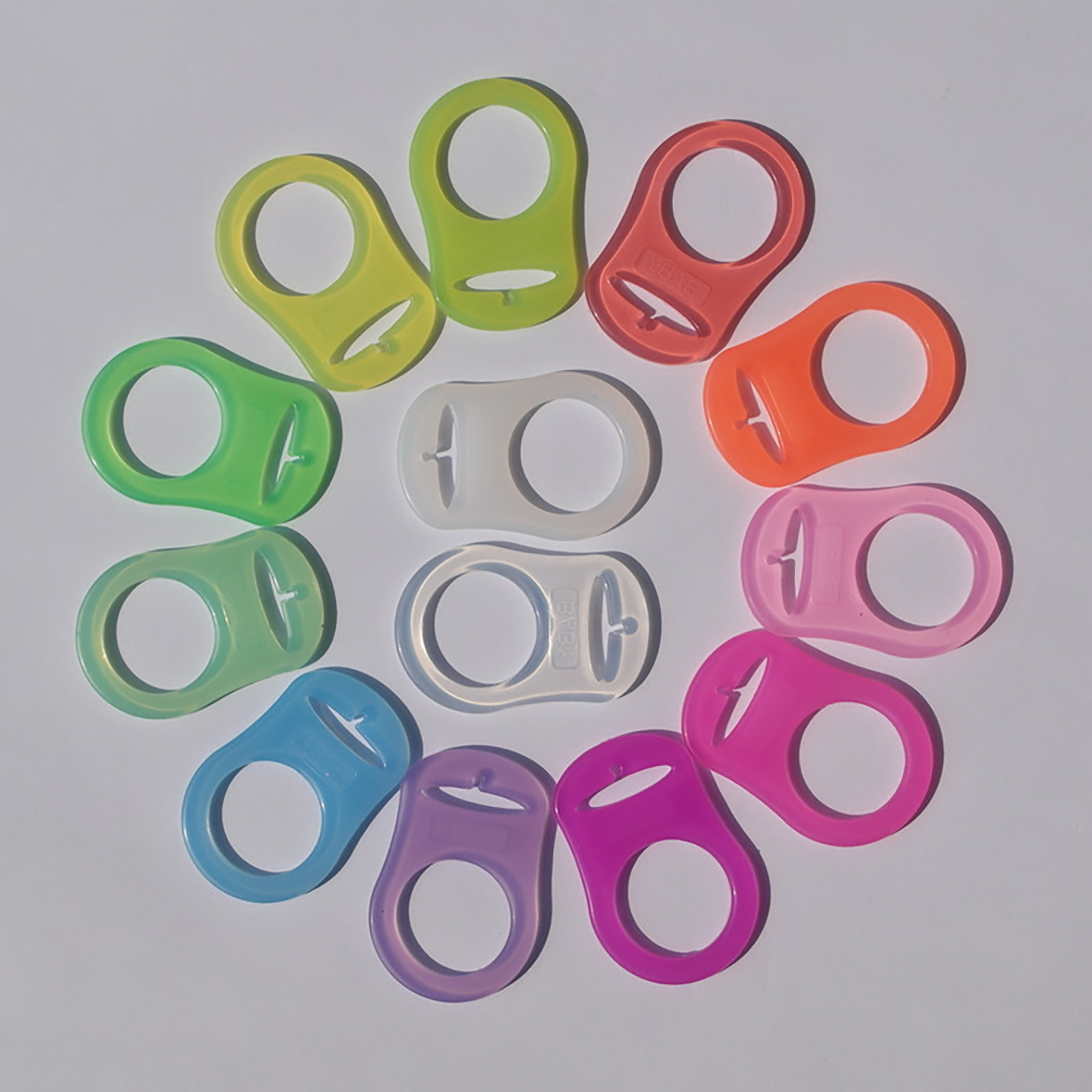 Toteaglile Children's Silicone Pacifier Gasket Baby Bottle Silicone Ring Accessory Gasket