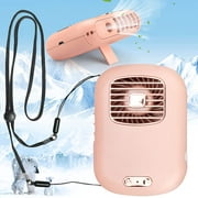 iMaxMix Portable Neck Fan,Personal Misting Fans Nano Mist Sprayer for Facial Hydration and Cooling