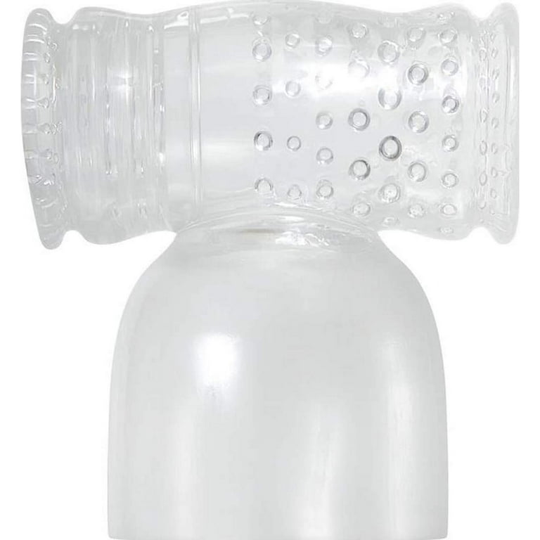 Adam & Eve Turbo Stroker 3.75" Wand Attachment for Men, Clear - Walmart.com