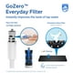 thumbnail image 2 of Botella de agua PHILIPS GoZero Everyday Filter 1L Azul Marino, 2 of 8