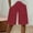 Wine, variant on BUIGTTKLOP Shorts for Women High Waisted Cotton Linen Lounge Shorts Straight Wide Leg Summer Beach Shorts