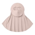 thumbnail image 5 of Full Face Sun Mask for Women Breathable UV Protection with Neck Coverage, Summer Outdoor Mask Pink Free size(Free Size), 5 of 6