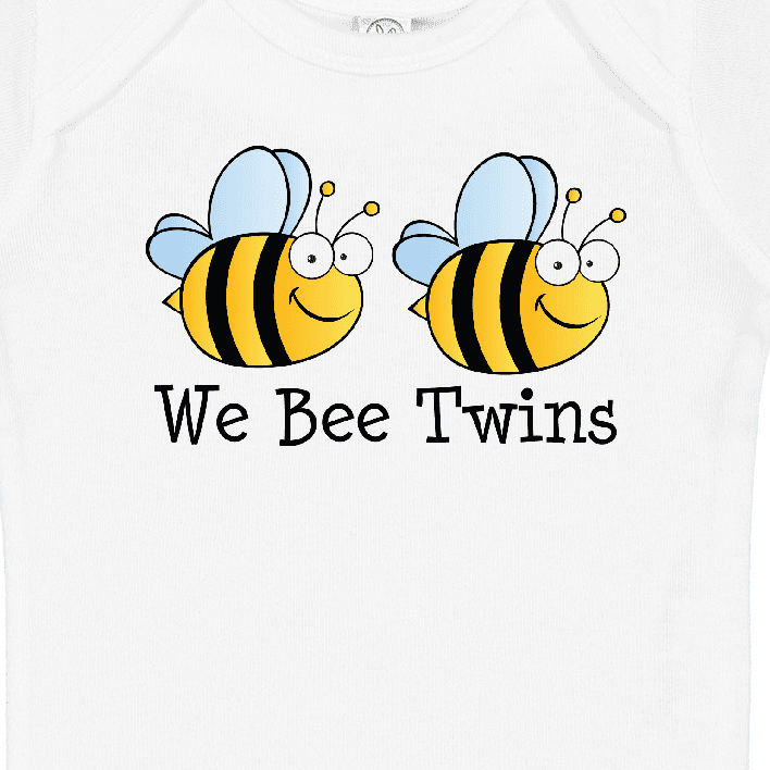 Inktastic We Bee Twins Boys or Girls Baby Bodysuit